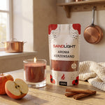 Sandlight Aroma Kerzensand Apfel Zimt 150 g