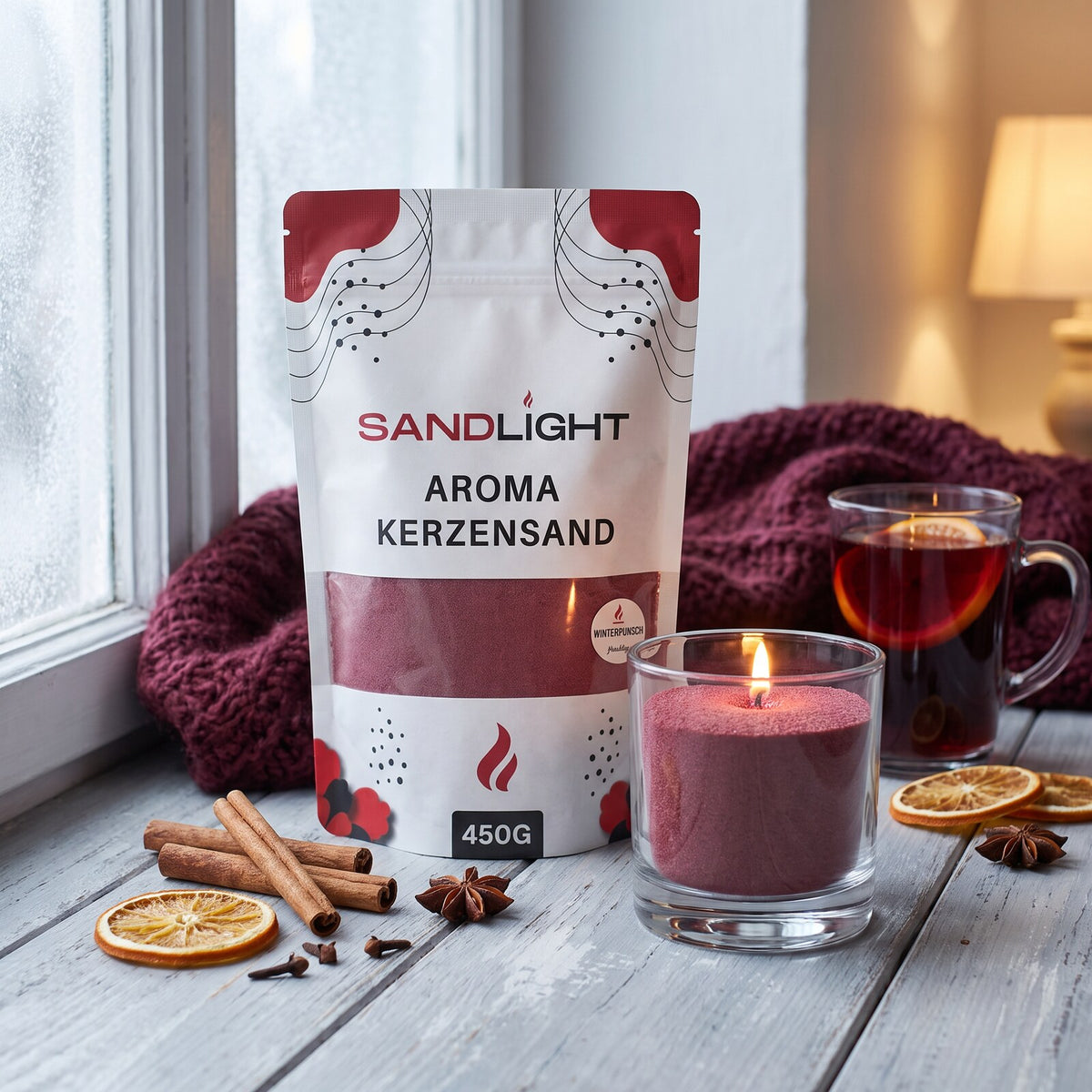 Sandlight Aroma Kerzensand Winterpunsch 450 g
