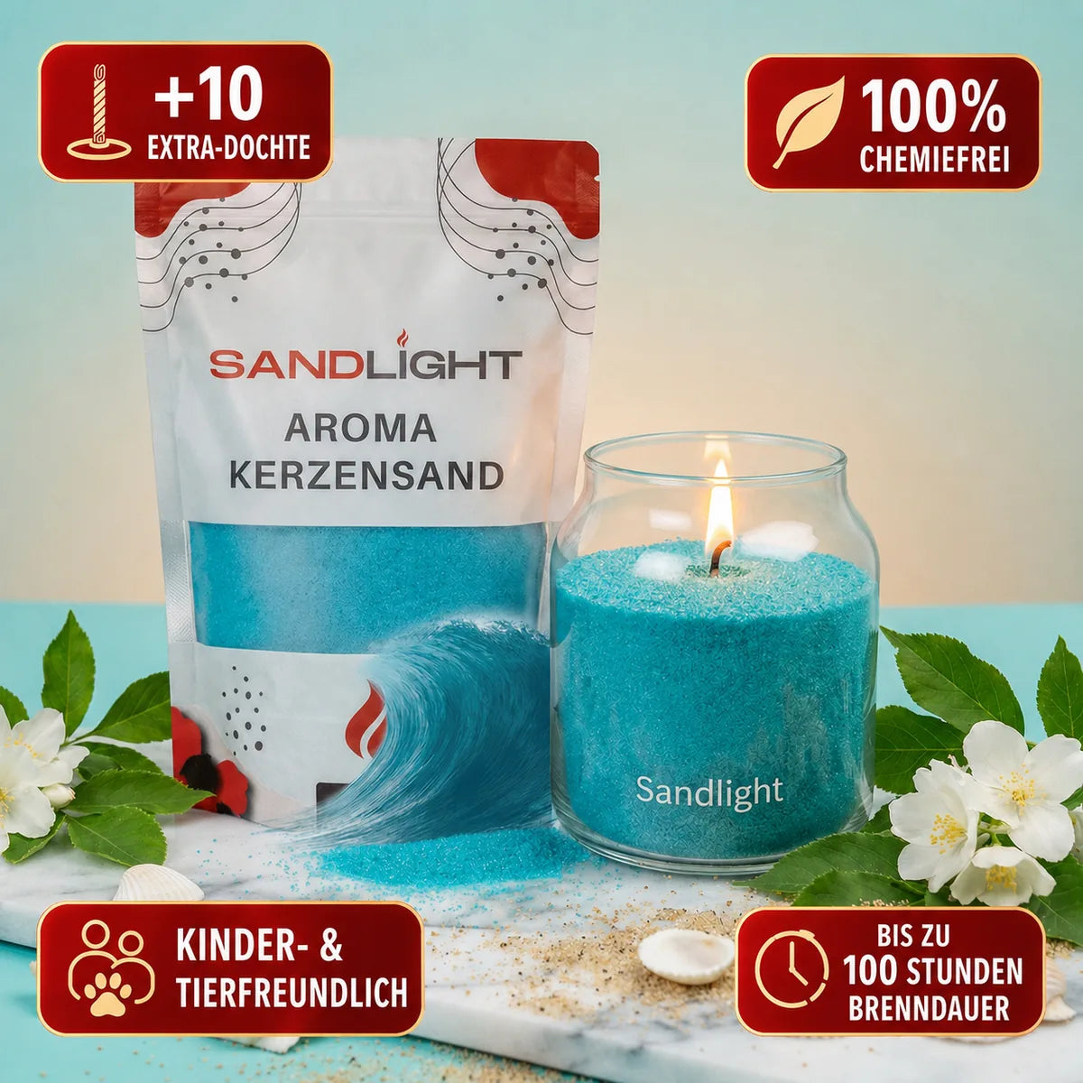 Aroma Kerzensand Meeresbrise 450g
